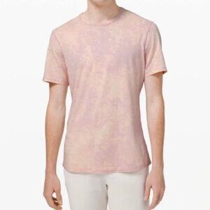 Lululemon 5 Year Basic Tee in Cloudy Wash Misty Pink Men's Size Medium